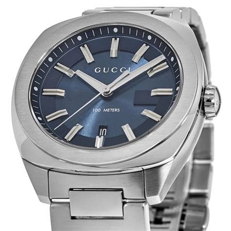 gucci watch blue dial|Gucci watches for men uk.